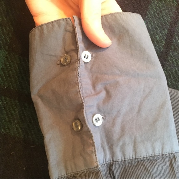 Men's Nicolas K button down w/ convertible collar - Picture 3 of 5